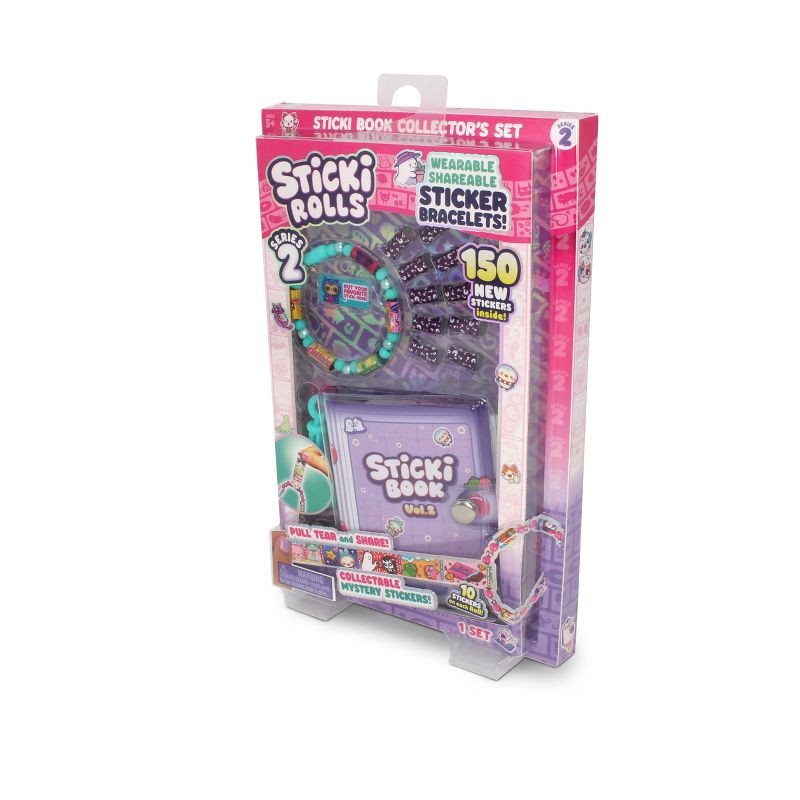 slide 5 of 5, Sticki Rolls Item with Book, 1 ct