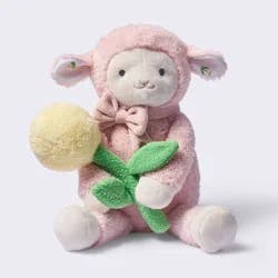 Lamb Plush Stuffed Animal Toy with Detachable Rattle - Cloud Island™