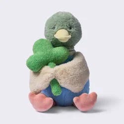 Duck Plush Stuffed Animal Toy with Detachable Rattle - Cloud Island™