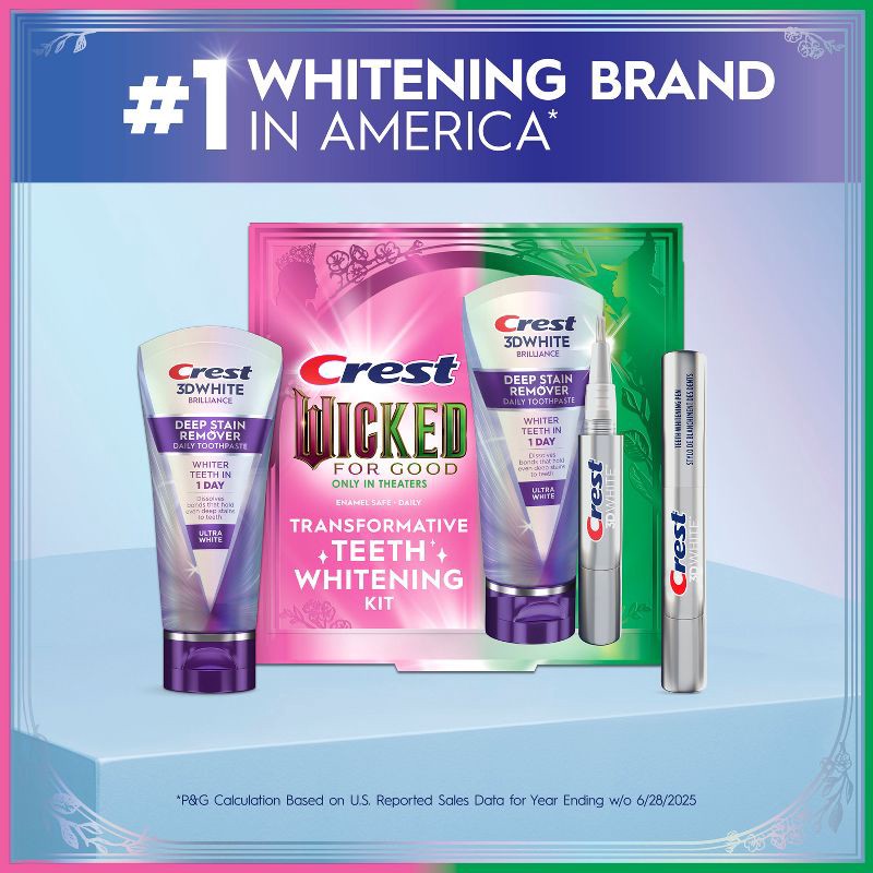 slide 8 of 9, Crest Wicked Deep Stain Remover Toothpaste and 3D Whitening Pen - 2.1oz, 2.1 oz