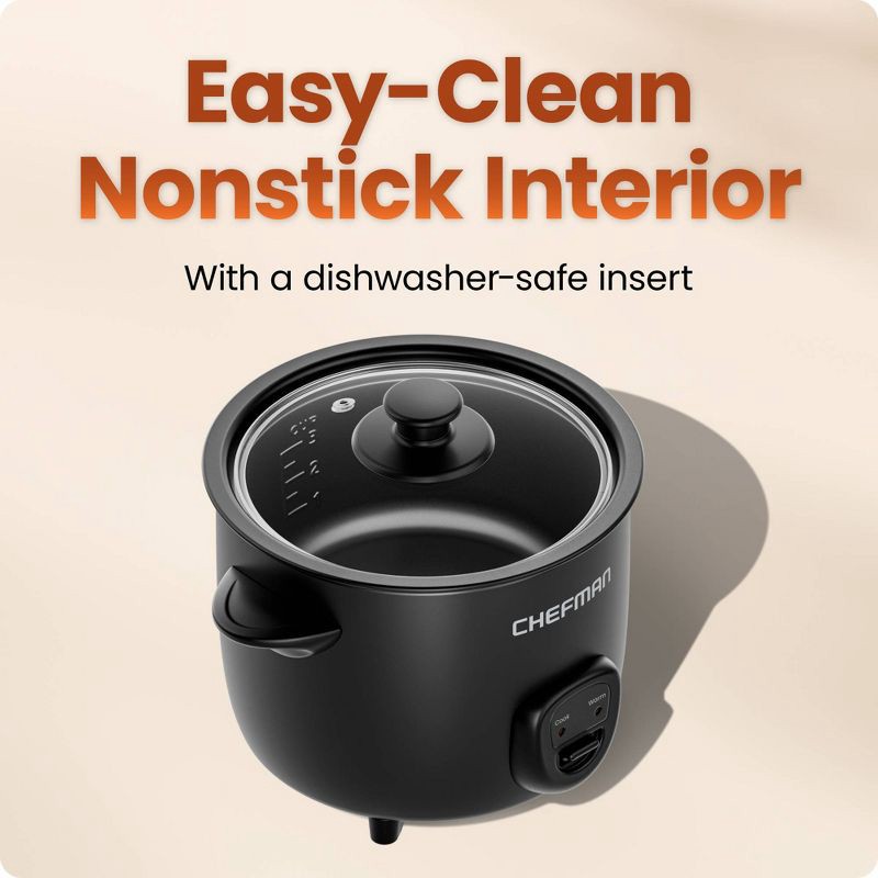 slide 6 of 7, Chefman 6 Cup Rice Cooker, 1 ct
