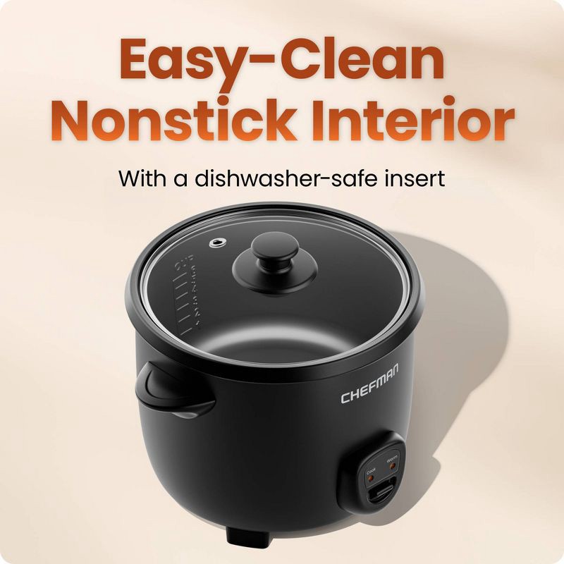 slide 6 of 6, Chefman 12 Cup Rice Cooker, 1 ct