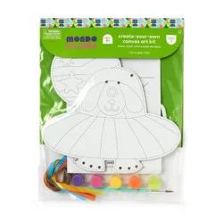 Space Dog Canvas Painting Craft Activity Kit - Mondo Llama™
