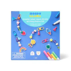 4ct Shrink Art Keychain Craft Activity Kit - Mondo Llama™