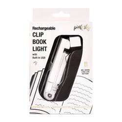 Pink Sky Rechargeable Clip On Book Light
