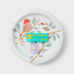 Spring Disposable Plate - Birds - 7" - 40ct - up&up™