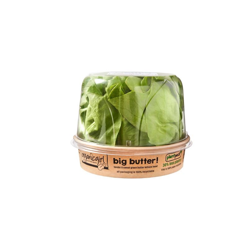 slide 3 of 4, organicgirl Big Butter! Green Lettuce Head - 10oz, 10 oz