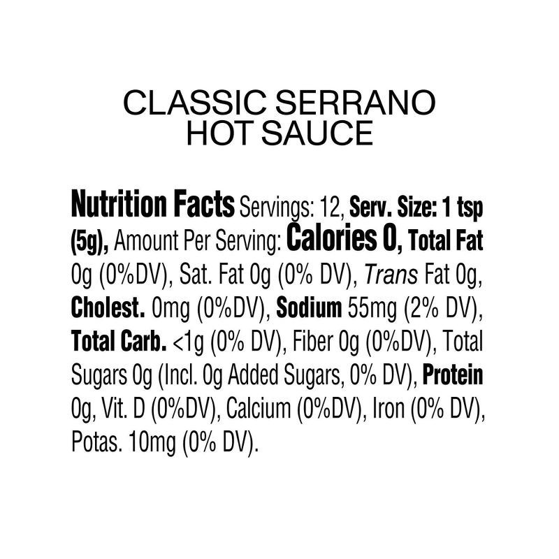 slide 4 of 4, Yellowbird Serrano Hot Sauce - 2.2oz, 2.2 oz