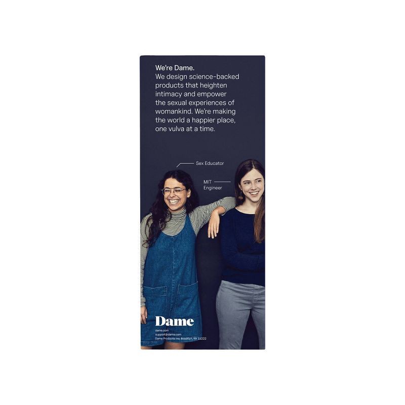 slide 15 of 16, Dame Zig Squishy Bullet Travel, Waterproof, and USB-C Rechargeable Vibrator, 1 ct