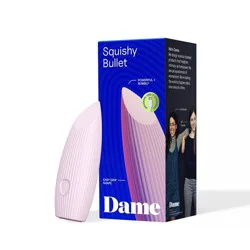 Dame Zig Squishy Bullet Travel, Waterproof, and USB-C Rechargeable Vibrator