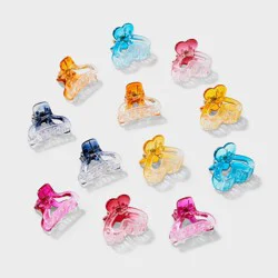 Ombre Claw Clip Set - 12pk- Cat & Jack