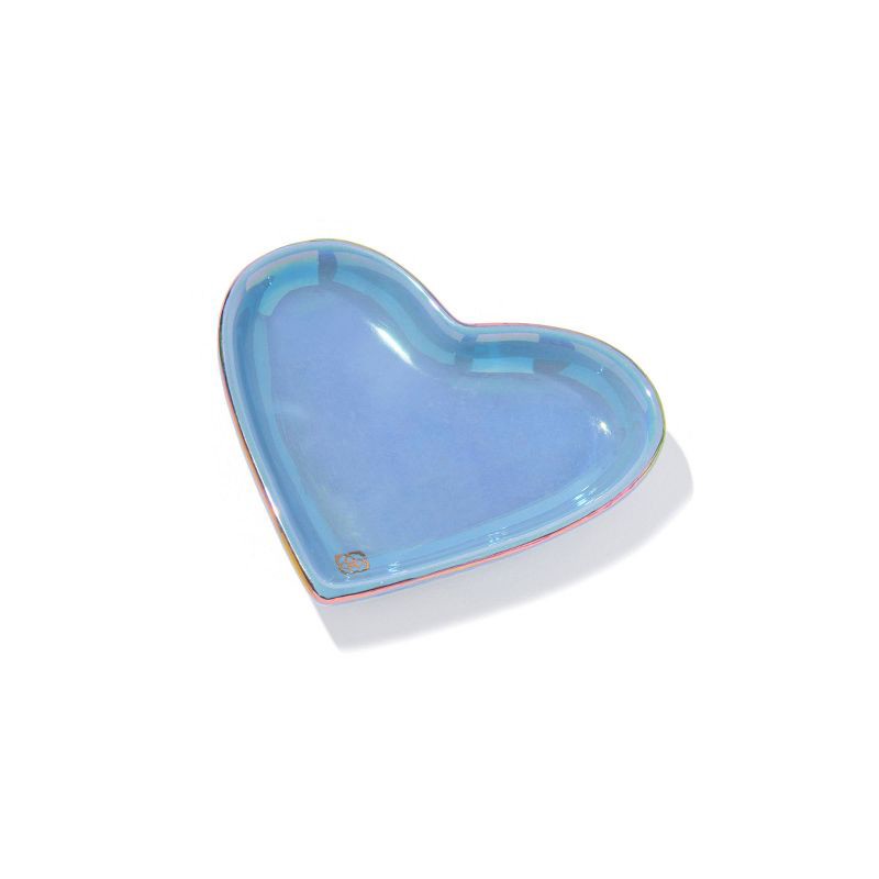 slide 2 of 2, Kendra Scott Heart Ring Dish - Blue, 1 ct