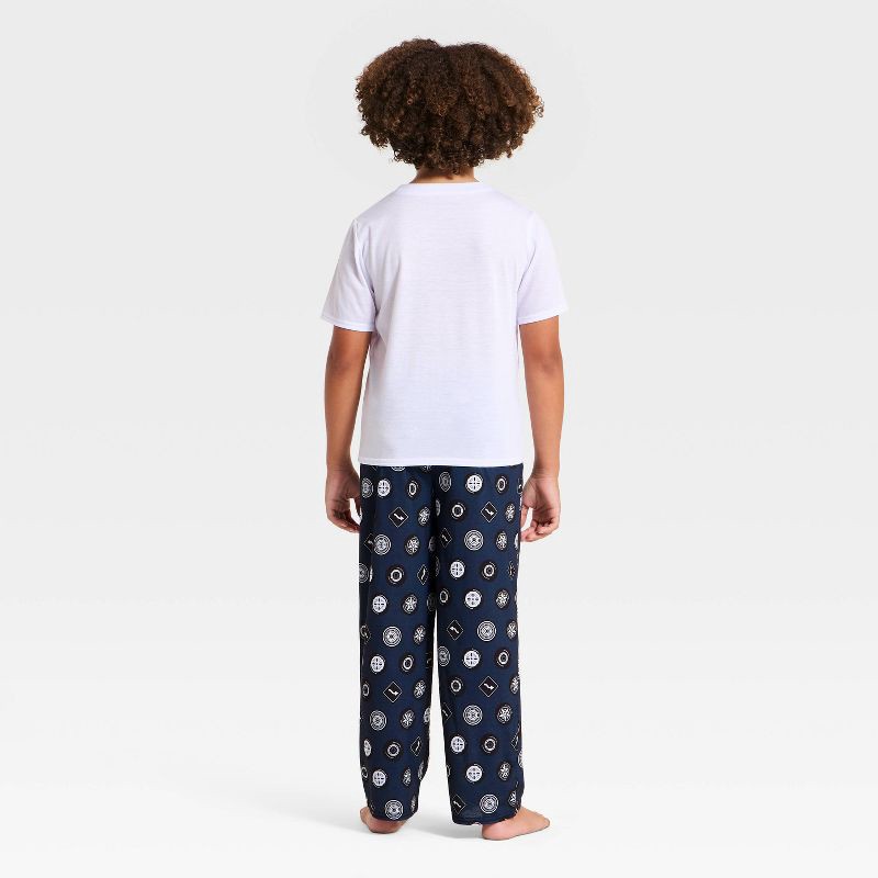 slide 2 of 4, Boys' 3pc Mario Kart Short Sleeve Pajama Set - White M, 3 ct