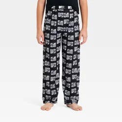 Boys' MTV Pajama Pants - Black M