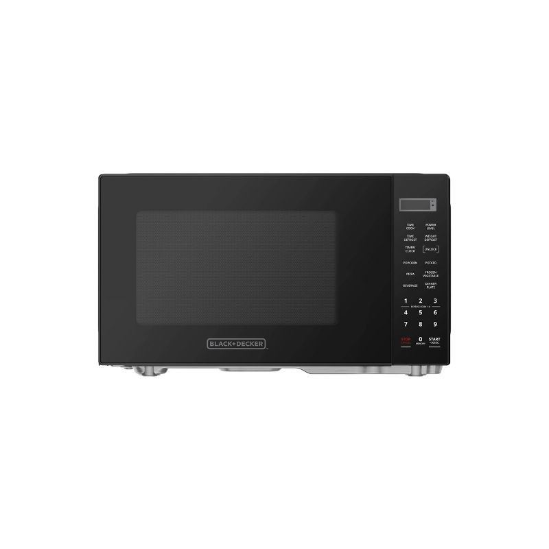 slide 3 of 3, BLACK+DECKER 0.9 cu ft Microwave Black, 1 ct