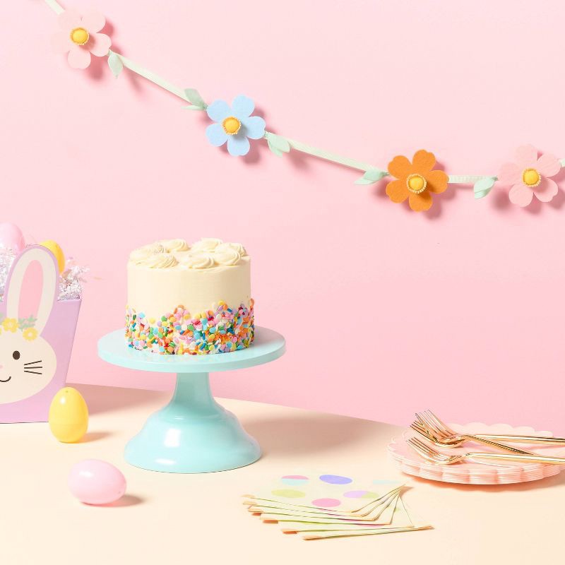 slide 2 of 4, Easter Felt Floral Garland - Spritz™, 1 ct