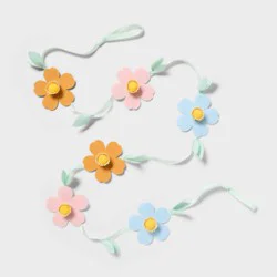 Easter Felt Floral Garland - Spritz™