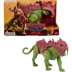 Masters of the Universe 2026 Movie Battle Cat Creature Figure with Chomp & Roar, 5.5 Inch Scale
