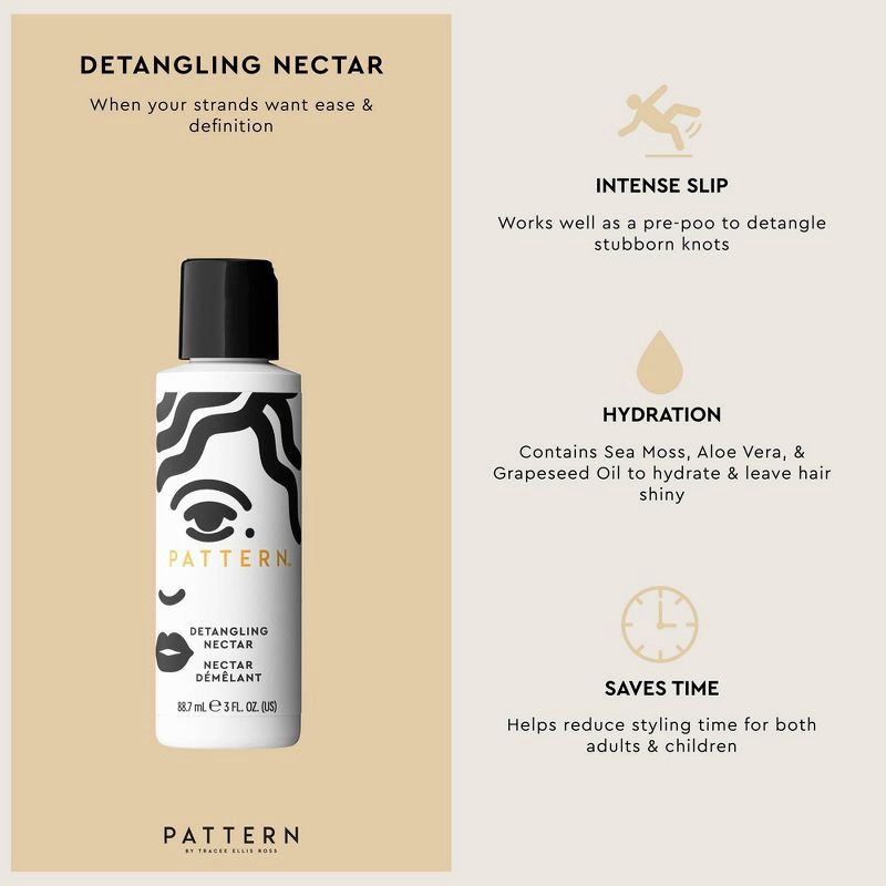 slide 4 of 6, PATTERN Detangling Nectar 3oz - Ulta Beauty, 3 oz