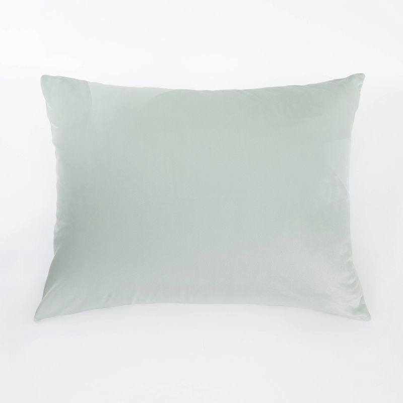 slide 1 of 12, SquishPillow Standard Squish Pillowcase Solid Slumber Mint, 1 ct