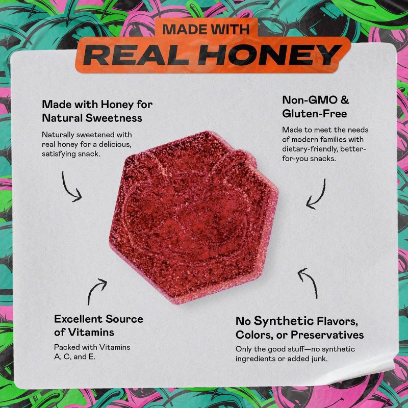 slide 4 of 9, BEEUP Fruit Snacks Sour Berry - 7.76oz, 7.76 oz