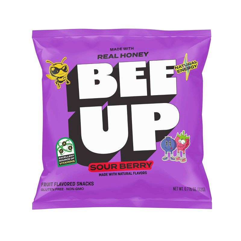 slide 6 of 9, BEEUP Fruit Snacks Sour Berry - 7.76oz, 7.76 oz