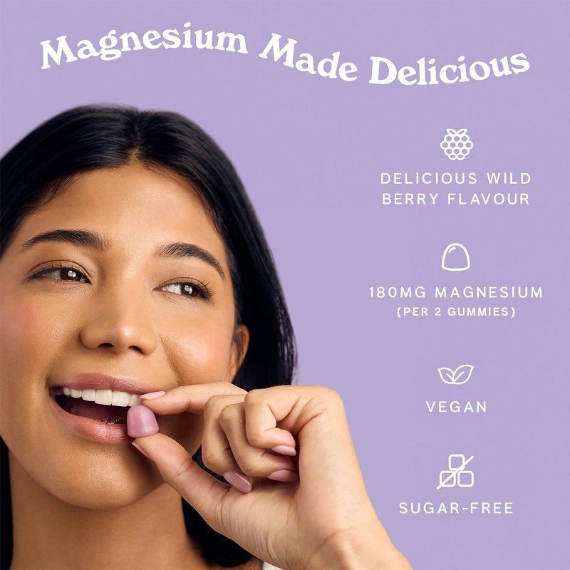 slide 4 of 6, TRIP Magnesium Multivitamin Gummies - Wild Berry - 60ct, 60 ct