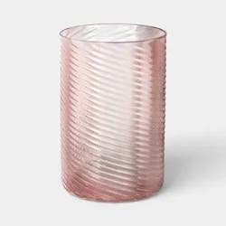 Spun Glass Vase Pink - Threshold™