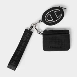 Champion Card Holder and Keychain - Black