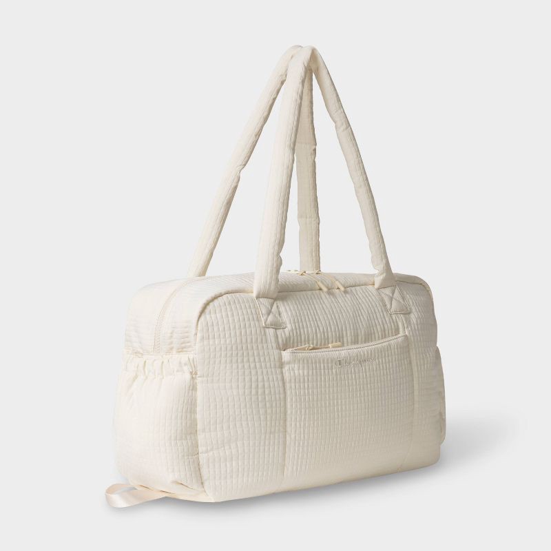slide 2 of 4, Champion Element Athletic Trainer Duffel Bag - Cream, 1 ct