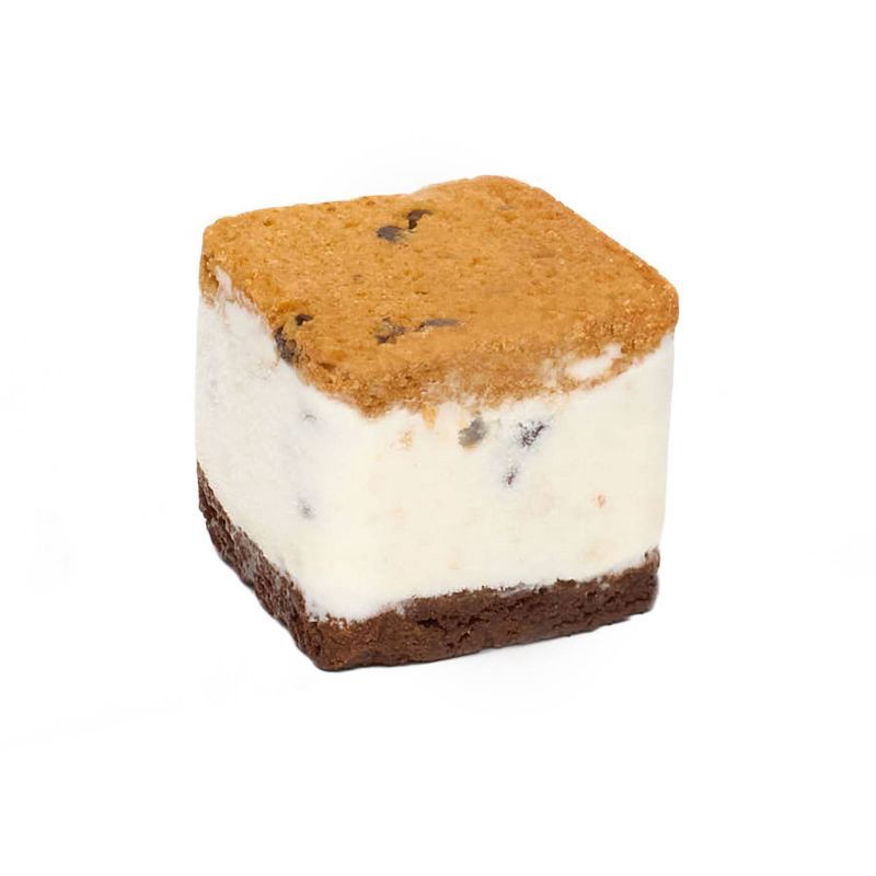 slide 4 of 5, Nightingale Ice Cream Sandwiches Nightingale Brookie Dough Ice Cream Sandwiches Chomp Size - 10.5oz/4ct, 10.5 oz, 4 ct