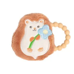 Pearhead Crinkle Hedgehog Teether