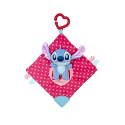 Disney Baby Lilo and Stitch Valentine Hanging Crinkle Activity Square Baby Learning Toy