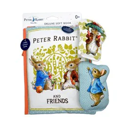 Peter Rabbit Beatrix Potter Easter Spring Deluxe Soft Book - 3pc: Sensory Development, Multiple Activities, Baby Learning Toys