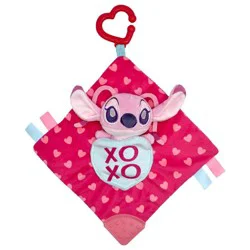 Disney Baby Lilo and Stitch Angel Valentine Hanging Crinkle Activity Square Baby Learning Toy