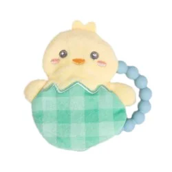 Pearhead Crinkle Chick Teether