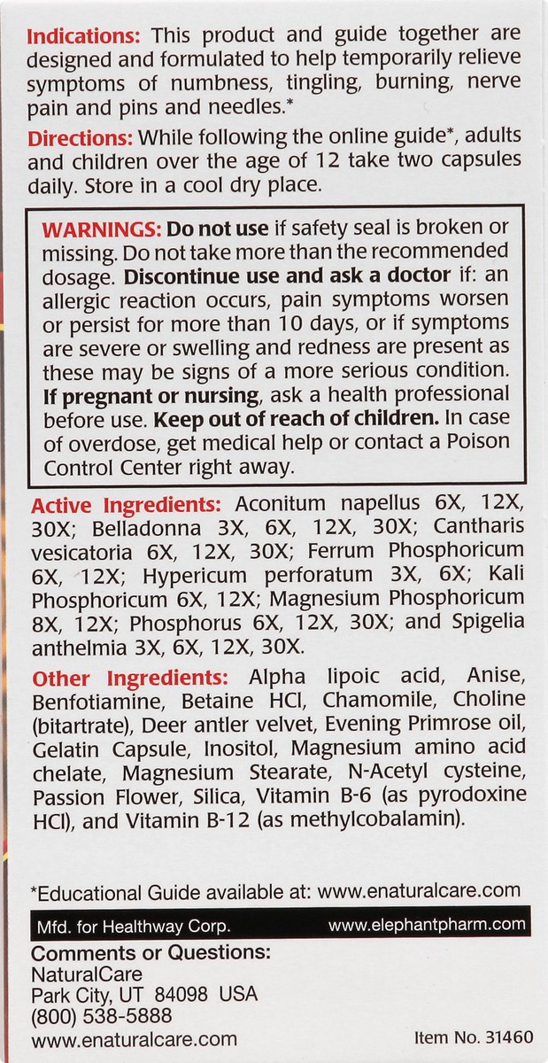 slide 6 of 12, NaturalCare Nerve Fix 60 ea, 60 ct