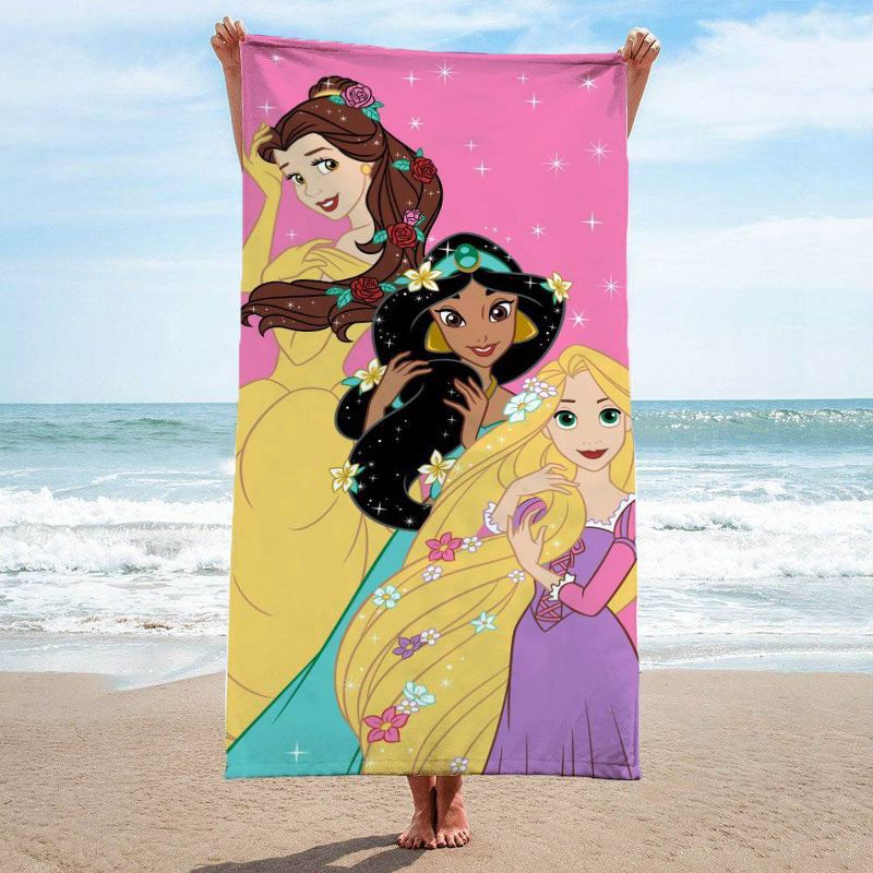 slide 1 of 3, Disney Princess Beach Towel, 1 ct