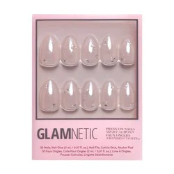 Glamnetic First Dance Press-On Nails - 30 ct - Ulta Beauty: Almond Shape, Gloss Finish, ABS Material