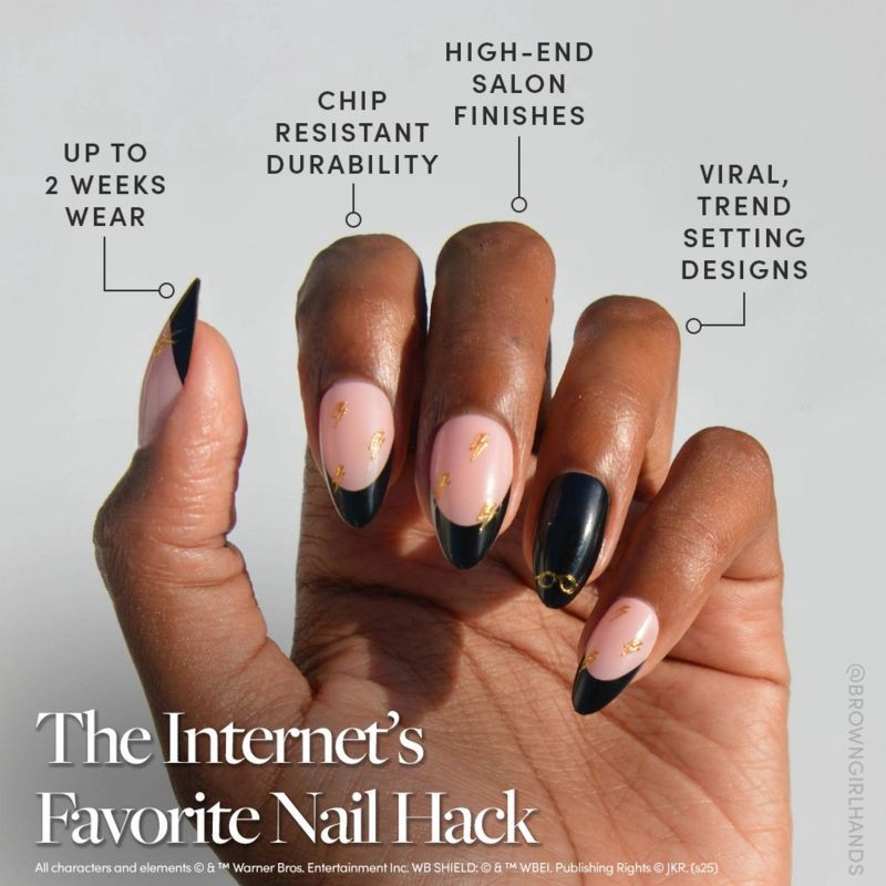 slide 5 of 8, Glamnetic Harry Potter Press-On Nails - 30ct - Ulta Beauty, 30 ct