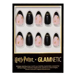 Glamnetic Harry Potter Press-On Nails - 30ct - Ulta Beauty: Almond Shape, Gloss Finish, ABS Material