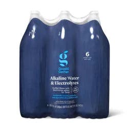 Alkaline Water and Electrolytes - 6pk/23.7 fl oz Good & Gather™