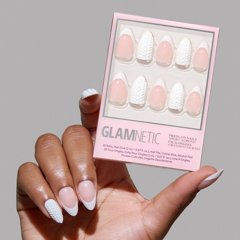 slide 5 of 6, Glamnetic Sweater Weather Press-On Nails - 30ct -Ulta Beauty, 30 ct