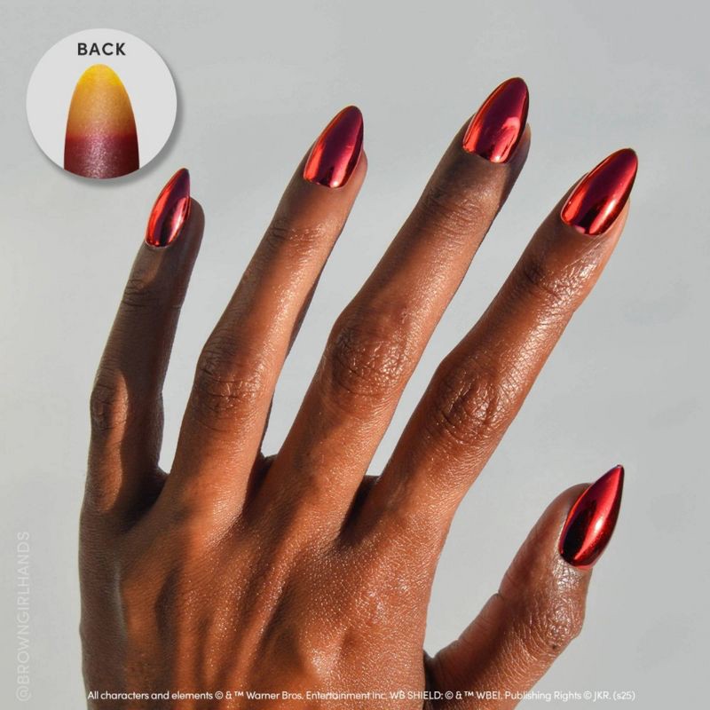 slide 6 of 8, Glamnetic Godric Gryffindor Press-On Nails - 30 ct - Ulta Beauty, 30 ct