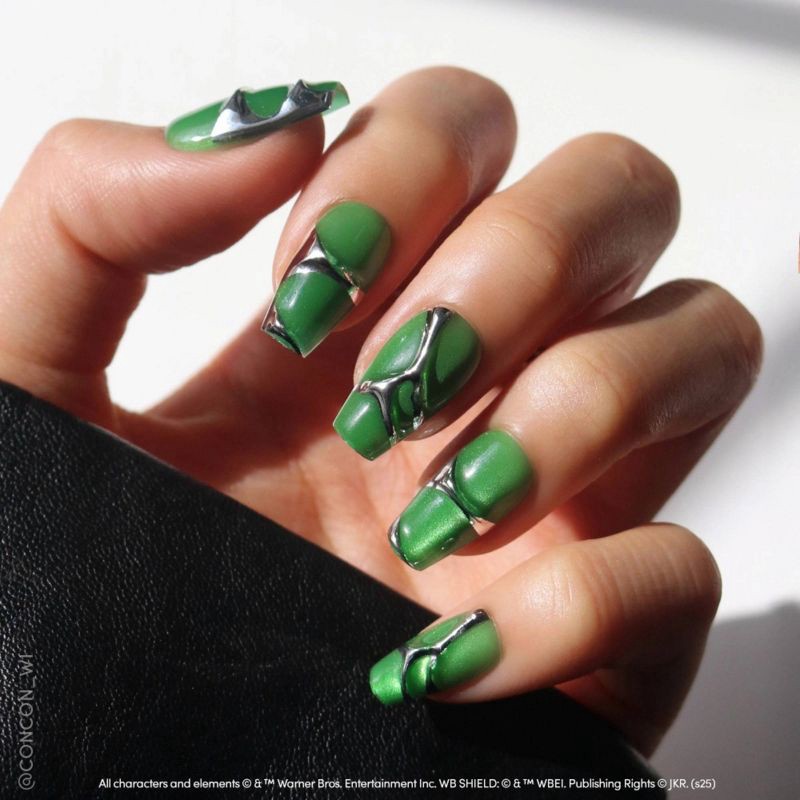 slide 6 of 9, Glamnetic Salazar Slytherin Press-On Nails - 30 ct - Ulta Beauty, 30 ct