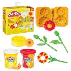 Play-Doh Lil Flowers Sunflowers and Daisies Gifts for Kids Ages 3 and Up