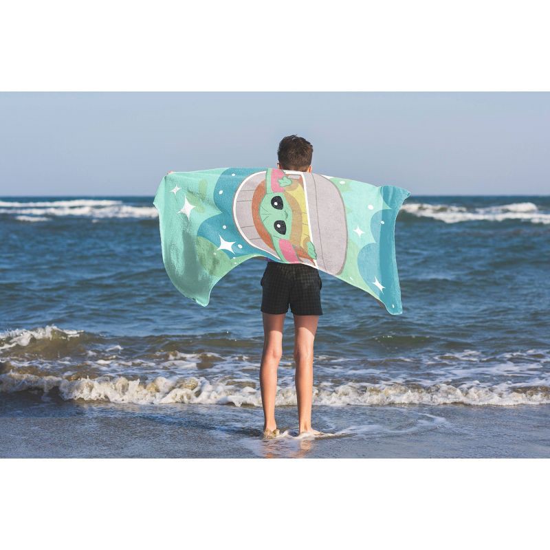slide 2 of 3, Star Wars: The Mandalorian Grogu Beach Towel, 1 ct
