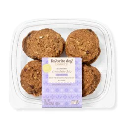 Gluten Free Chocolate Chip Snack Bites - 8oz/8ct - Favorite Day™