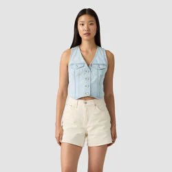 Levi's® Women's Denim Racer Vest - Never Going To Change S