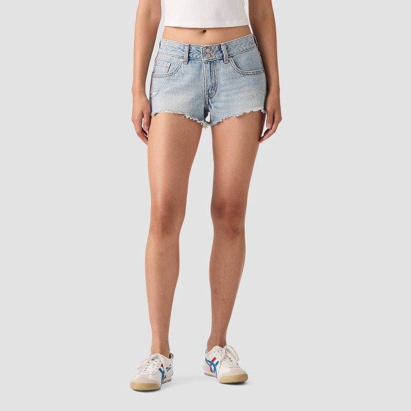 slide 1 of 4, Levi's® Women's Superlow Loose Denim Shorts - Bogus Question 31, 1 ct